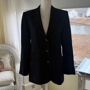 Vintage Brian Tucker Pure Wool blazer Made in Ireland career work preppy